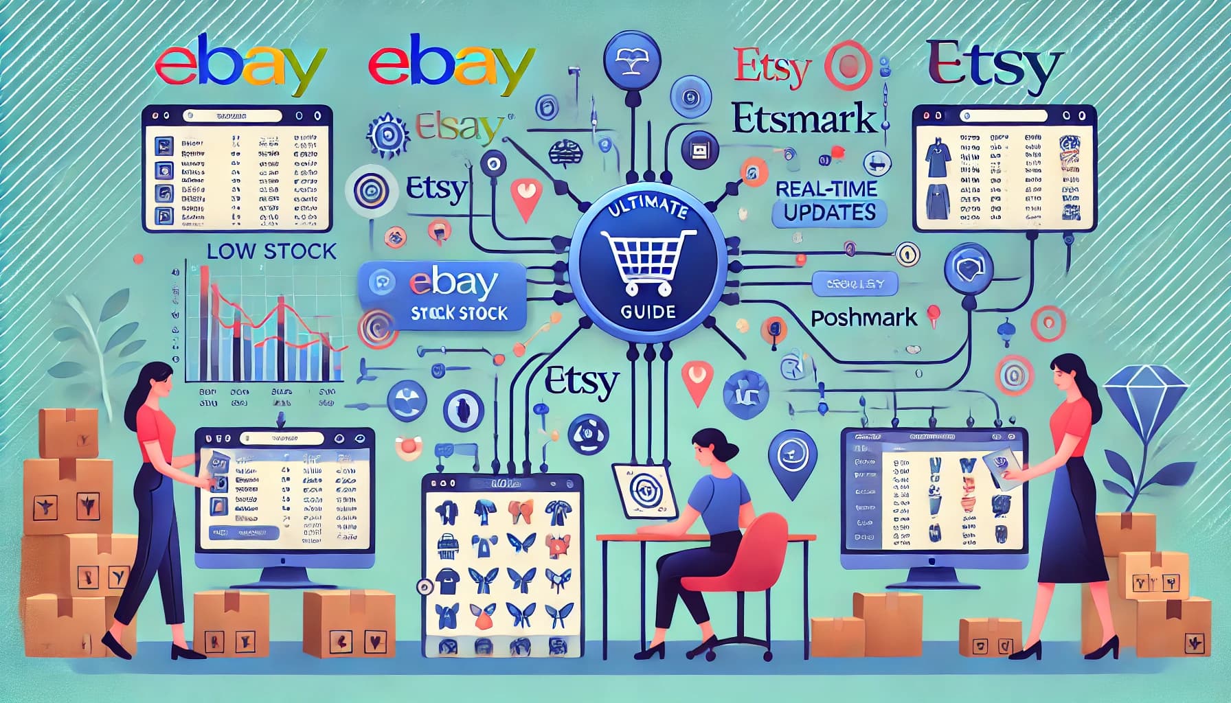 The Ultimate Guide to Managing Inventory Across eBay, Etsy, and Poshmark